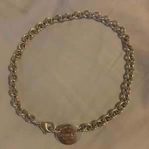 Return to Tiffany & Co. chain link 16” necklace